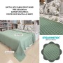 ETEHOMETEX ÇİFT KİŞİLİK HAVUZLU PİKE TAKIMI YEŞİL 8696474231881